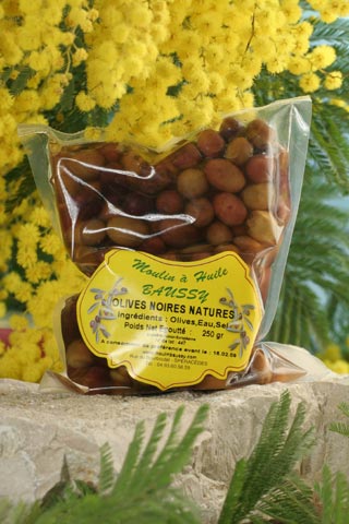 vente en ligne Olives noires natures