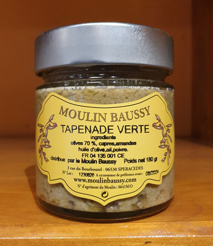 vente en ligne Tapenade verte